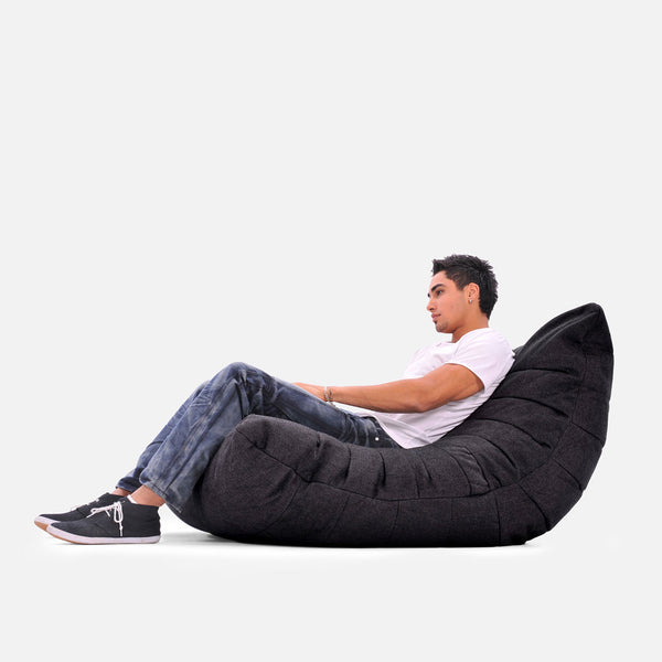 Acoustic Sofa Black Sapphire Innedørs saccosekk