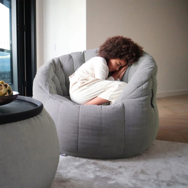 Butterfly Sofa Keystone Gray Innedørs saccosekk