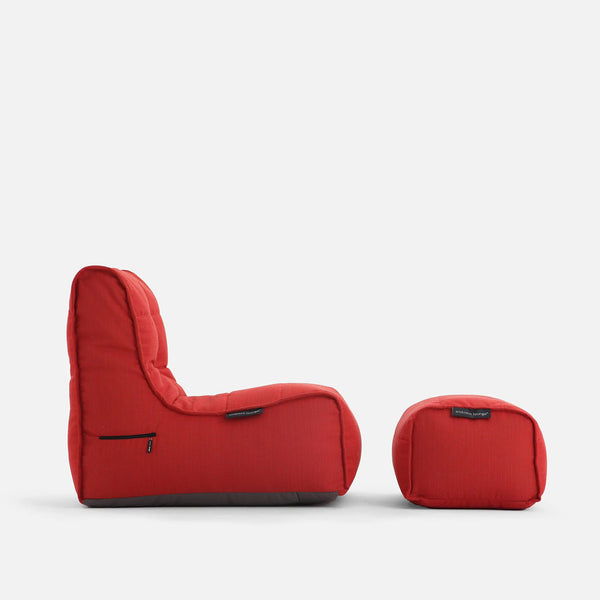 Evolution Sofa Crimson Vibe (Sunbrella) Utendørs saccosekk