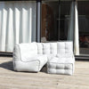 [OUTLET] Twin Ottoman Modulsofa Silverline Utendørs modulsofa