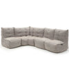 Mod 4 L Sofa Modulsofa Eco Weave Innedørs modulsofa