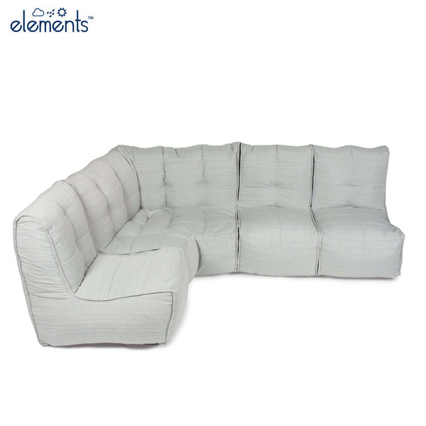 Mod 4 L Sofa Modulsofa Silverline Utendørs modulsofa