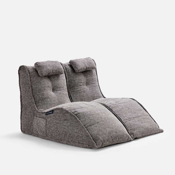 Twin Avatar Deluxe Luscious Gray Innedørs saccosekk