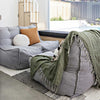 Twin Couch Modulsofa Keystone Gray Innedørs saccosekk