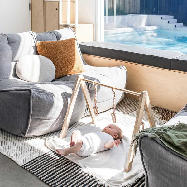 Twin Couch Modulsofa Keystone Gray Innedørs saccosekk