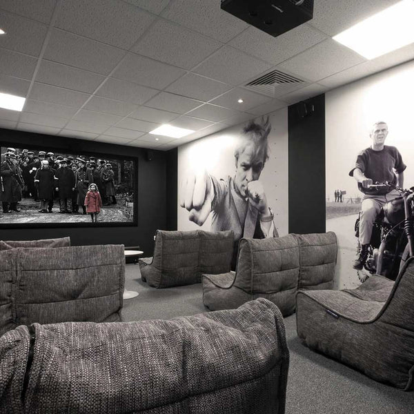 Twin Couch Modulsofa Luscious Gray Innedørs saccosekk