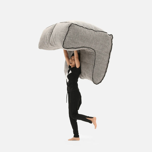 Twin Couch Modulsofa Eco Weave Innedørs saccosekk