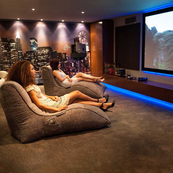 Avatar Lounger Luscious Gray Innedørs saccosekk