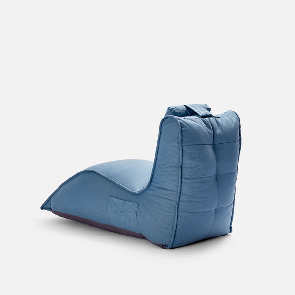 Avatar Lounger Atlantic Denim Utendørs saccosekk