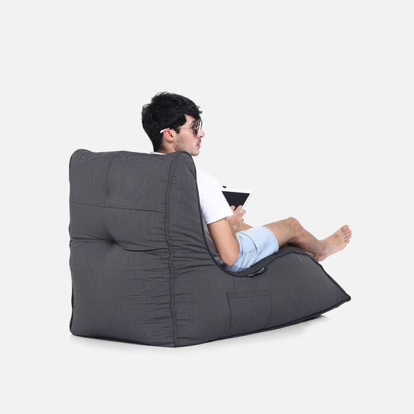Avatar Lounger Black Rock (Sunbrella) Utendørs saccosekk