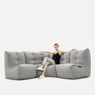 Mod 3 Cozy Corner Modulsohva Keystone Gray 