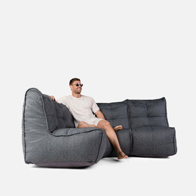Mod 3 Cozy Corner Modulsohva Titanium Weave 