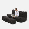 Mod 3 Movie Couch Modulsofa Black Sapphire Innedørs modulsofa