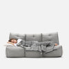 Mod 3 Movie Couch Modulsofa Keystone Gray Innedørs modulsofa