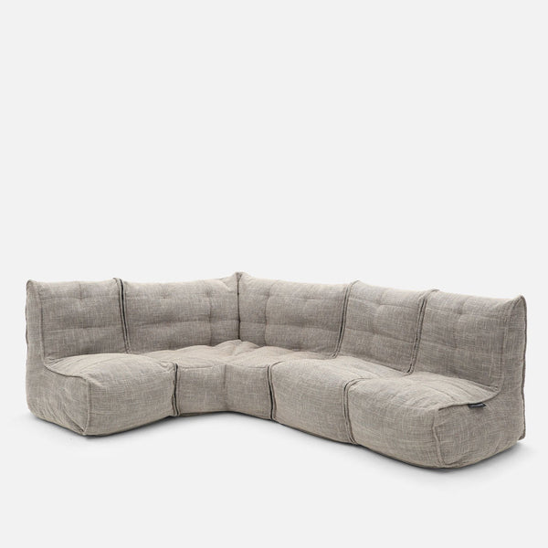 Mod 4 L Sofa Modulsofa Eco Weave Innedørs modulsofa