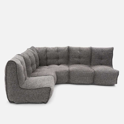 Mod 4 L Sohva Modulsohva Luscious Harmaa 