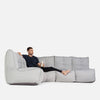 Mod 4 L Sofa Modulsofa Silverline Utendørs modulsofa