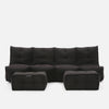 Mod 4 Quad Couch Modulsofa Black Sapphire Innedørs modulsofa