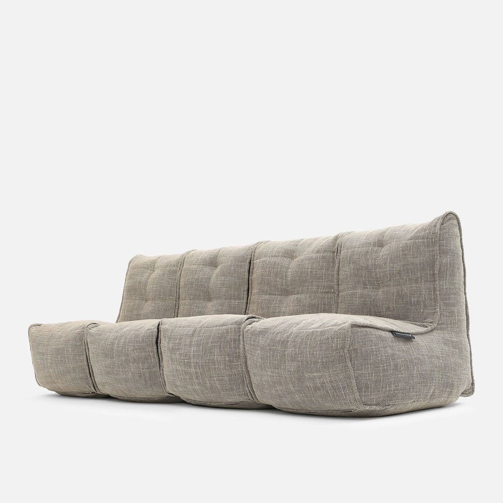 Mod 4 Quad Couch Modulsofa Eco Weave Innedørs modulsofa