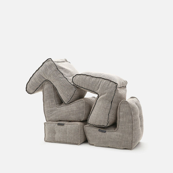 Mod 4 Quad Couch Moduulisohva Eco Weave Sisäkäyttöön tarkoitettu moduulisohva