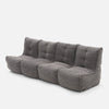 Mod 4 Quad Couch Moduulisohva Luscious Gray Sisäkäyttöön tarkoitettu moduulisohva