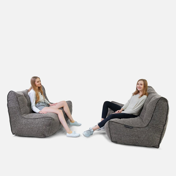 Mod 4 Quad Couch Moduulisohva Luscious Gray Sisäkäyttöön tarkoitettu moduulisohva