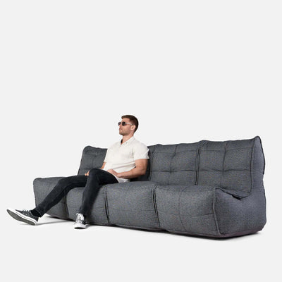 Mod 4 Quad Couch Modulsofa Titaanipunonta 