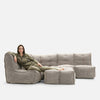 Mod 5 Living Lounge Modulsofa Eco Weave Innedørs modulsofa