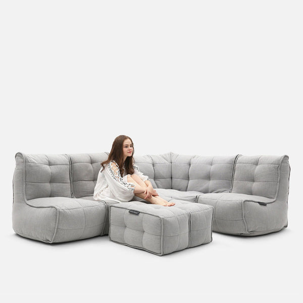 Mod 5 Living Lounge Modulsofa Keystone Gray Innedørs modulsofa