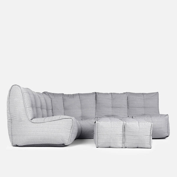 Mod 5 Living Lounge Modulsofa Silverline Utendørs modulsofa
