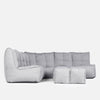 Mod 5 Living Lounge Modulsofa Silverline Utendørs modulsofa