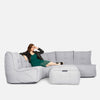 Mod 5 Living Lounge Modulsofa Silverline Utendørs modulsofa