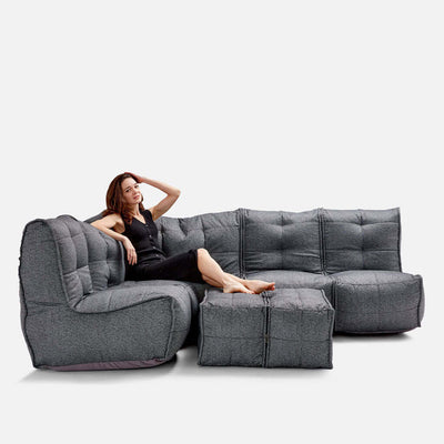 Mod 5 Living Lounge Modulsohva Titanium Weave 