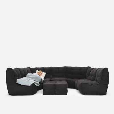 Mod 6 Lounge Max Modulsohva Black Sapphire 