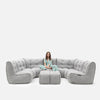 Mod 6 Lounge Max Modulsofa Keystone Gray Innedørs modulsofa