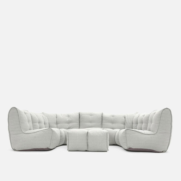 Mod 6 Lounge Max Modulsofa Silverline Utendørs modulsofa