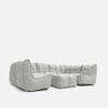 Mod 6 Lounge Max Modulsofa Silverline Utendørs modulsofa