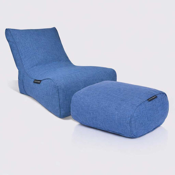 Ottoman Blue Jazz Innedørs saccosekk