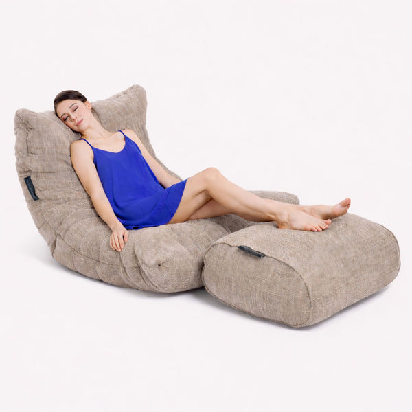 Ottoman Eco Weave Innedørs saccosekk