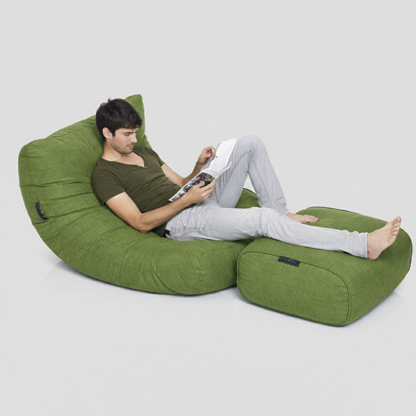 Ottoman Lime Citrus Innedørs saccosekk