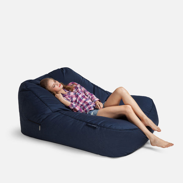 Satellite Twin Sofa Deep Atlantic Utendørs saccosekk