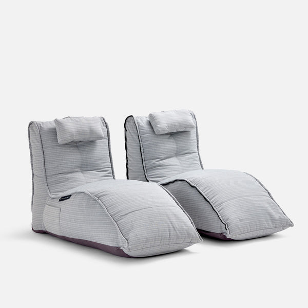 Twin Avatar Deluxe Silverline Ulkokäyttöön tarkoitettu säkkituoli