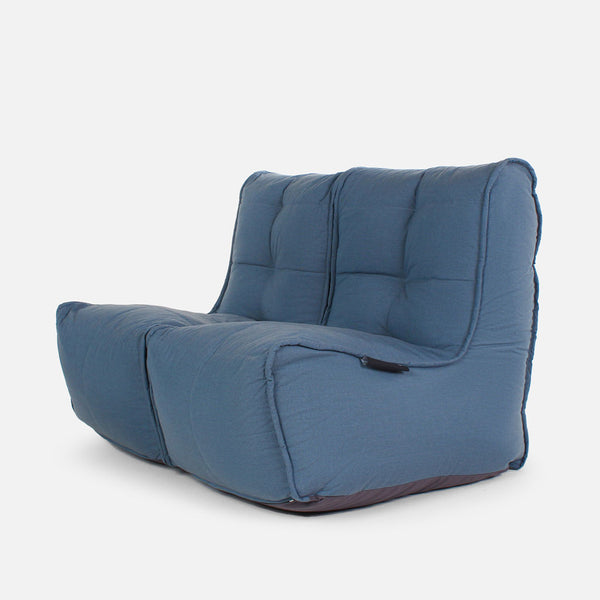 Twin Couch Modulsofa Atlantic Denim Utendørs modulsofa