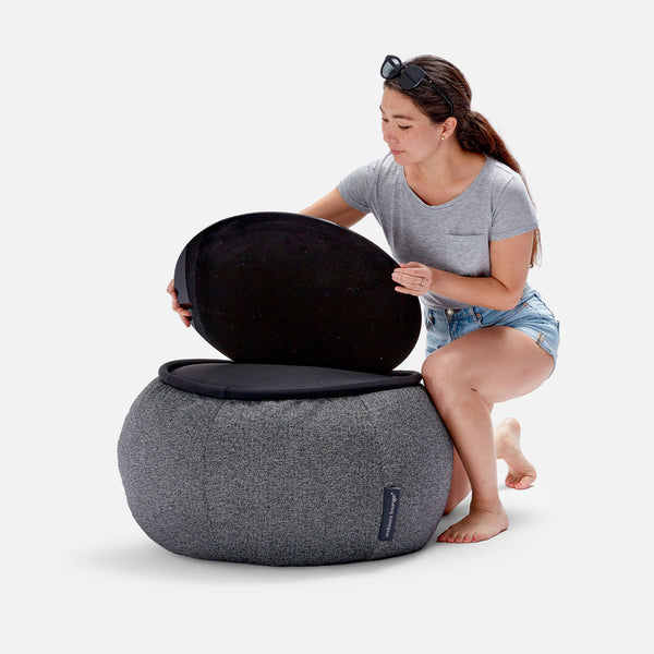 [OUTLET] Versa Table Titanium Weave Utendørs saccosekk