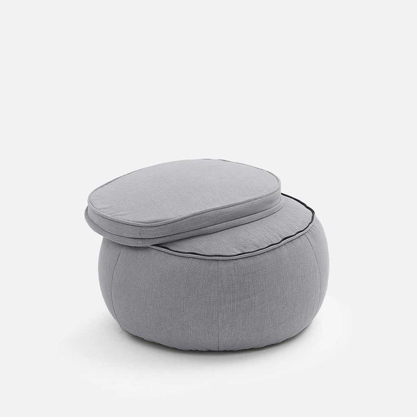 Wing Ottoman Keystone Gray Innedørs säkkituoli