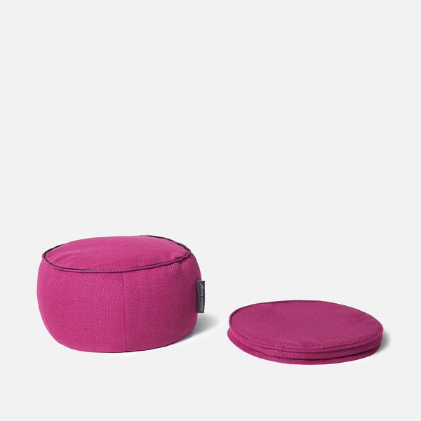 Wing Ottoman Sakura Pink Innedørs saccosekk