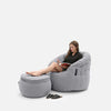 Wing Ottoman Keystone Gray Innedørs säkkituoli