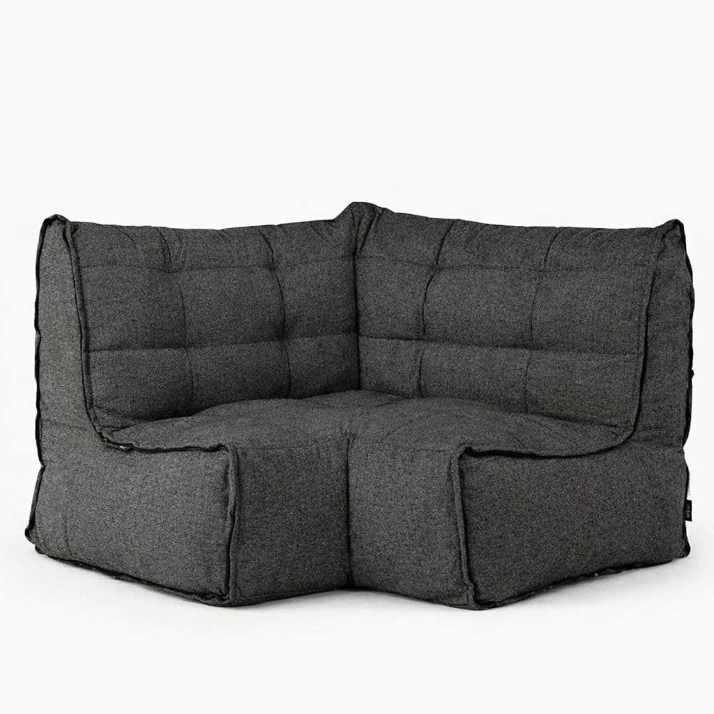 Link Corner Modulsofa Titanium Weave Utendørs modulsofa