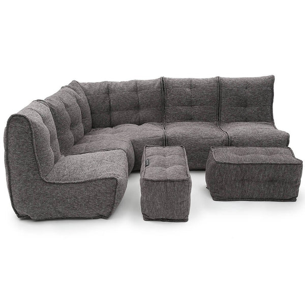 Mod 5 Living Lounge Modulsofa Luscious Gray Innedørs modulsofa