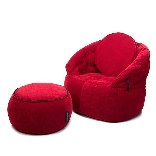 Wing Ottoman Wildberry Deluxe Innedørs saccosekk